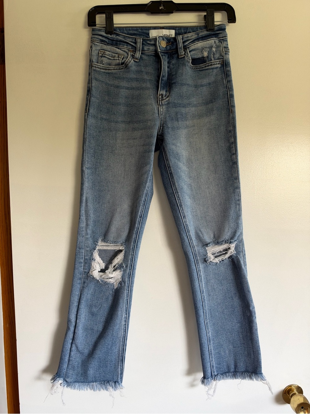 Vervet ankle straight jeans